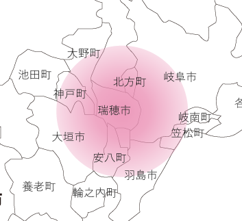 住まいる家電いのうえ対応エリア