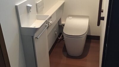 瑞穂市只越にてトイレリフォーム